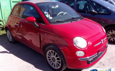 Used 2011 Fiat 500 Cabriolet Phase 1 from Rochis SAS. Wrecked vehicle.